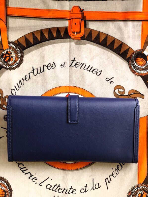 에르메스 지제 엘란29 인디고블루 스위프트 송아지가죽 내부 양가죽